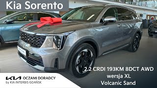 2024 Kia Sorento 22 CRDI 193KM 8DCT AWD wersja XL w kolorze VOLCANIC SAND [upl. by Vyky295]