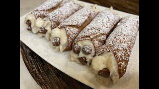 Cannoli with Ricotta Cream [upl. by Abramson]