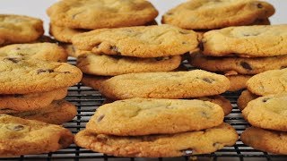 Chocolate Chunk Cookies Recipe Demonstration  Joyofbakingcom [upl. by Nahsez]