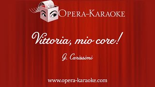 Vittoria mio core A Karaoke Accompaniment [upl. by Edelson]