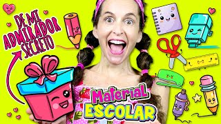 REGALOS PARA LA VUELTA AL COLE 📐✏️📕 MATERIAL ESCOLAR KAWAII y DIVERTIDO PARA TU PRIMER DÍA DE CLASES [upl. by Sutherland346]