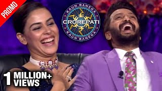 Genelias Questionnaire For Riteish Deshmukh On Becoming Perfect Husband  Kaun Banega Crorepati 13 [upl. by Norraa488]