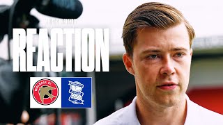 REACTION  Bailey PeacockFarrell  Walsall 01 Birmingham City [upl. by Leiad]