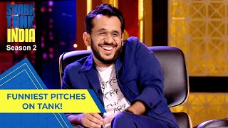 2 Most Hilarious Pitches On Tank  Shark Tank India S02  Compilation [upl. by Atwekk]