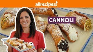 How to Make Cannolis  Get Cookin  Allrecipescom [upl. by Angelique]