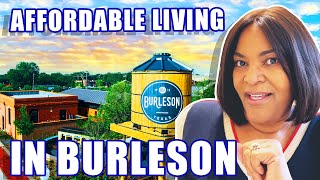 Affordable Living In Burleson Texas A Hidden Gem In DFW Metroplex  Burleson Texas Homes For Sale [upl. by Elma]