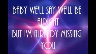 Prince Royce ft Selena Gomez  Already Missing You Lyrics On Screen [upl. by Obadiah]