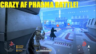 And you all thought Phasma sucked Really close game  Star Wars Battlefront 2 [upl. by Drew397]