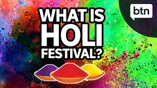 What is Holi Festival  Hindu Festival of Colour  Behind the News [upl. by Cello]