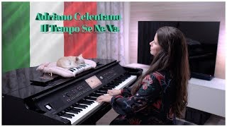 Adriano Celentano  Il Tempo Se Ne Va  piano cover by Marina Kirova Челентано пиано [upl. by Belia743]