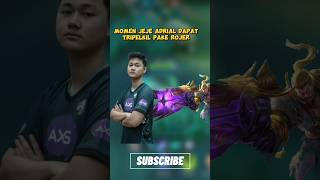 Jeje adrial dapat tripelkil mlbb mobilelegends mobilelegendsindonesia tranding shorts [upl. by Lachance747]