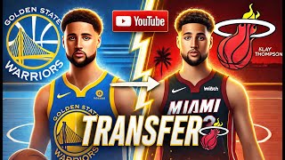 💣🔥BIG UPDATE FANS SURPRISED KLAY THOMPSON TO THE MIAMI HEAT MIAMI HEAT NEWS [upl. by Apostles]