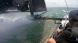 Moreton Bay Multihull Regatta  KEAN EDGE Racing  Extreme 40 Sailing  Race 7 Saturday [upl. by Aken363]