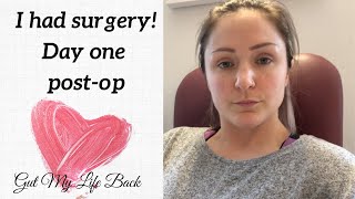 DAY ONE POST ILEOSTOMY SURGERY  WHAT TO EXPECT AFTER STOMA SURGERY [upl. by Flita]