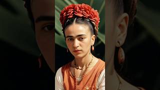 FRIDA KAHLO Su sufrida vida la llenó de inspiración shorts curiosidades historia [upl. by Prentice]