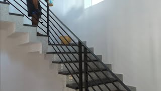 new model stair handrail with gp tubes [upl. by Rimas91]