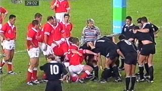 New Zealand 34 vs 9 Wales 31051995 Rugby World Cup [upl. by Karab]