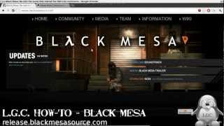 LGC HowTo — Install Black Mesa On Linux With Winetricks [upl. by Ahsirt]