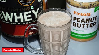 Post workout Whey Protein Shake  How to make Protein Shake recipe at home [upl. by Bennion]