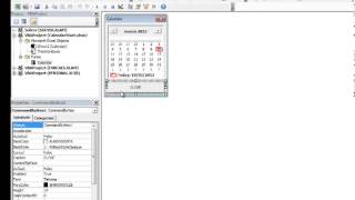 Excel 2013 Video 10 Insert a Calendar Datepicker in a Floating VBA Userform [upl. by Keriann615]