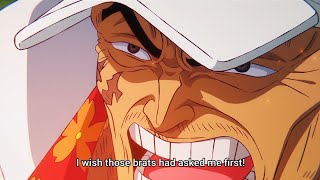 Emperor Luffy is Acknowledged amp Feared by Admiral Akainu amp CP0 English Sub [upl. by Wilma]