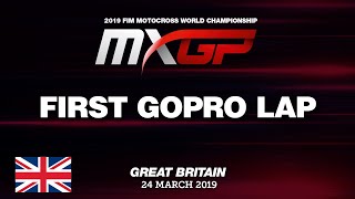 First GoPro Lap with Tim Gajser  MXGP of Great Britain 2019 Motocross [upl. by Eliades]