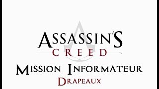 Assassins Creed I  Requête  Missions Informateurs  Récolte des drapeaux VF [upl. by Licna]