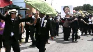 You better second line Jazz funeral in New Orleans for Juanita Brooks [upl. by Ahtrim]