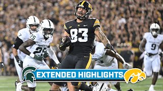 Michigan State at Iowa  Extended Highlights  Big Ten Football  Sept 30 2023 [upl. by Lahsram640]