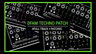 DFAM techno Patches No talking [upl. by Mayman363]