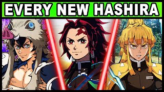 ALL 5 NEW HASHIRA EXPLAINED The Next Generation of Hashira REVEALED in Demon Slayer [upl. by Katuscha]