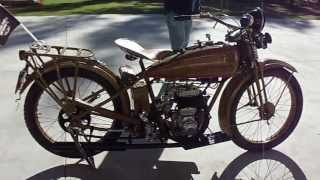 Harley Davidson Peashooter 1926 [upl. by Lamaaj]