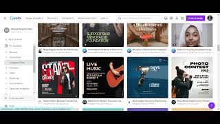 How to use Canva to create posters for Bigo Live [upl. by Oika426]