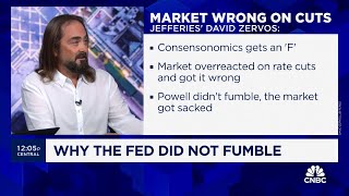 Overreliance on the Fed caused market volatility says Jefferies David Zervos [upl. by Schofield]