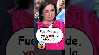 Xóchitl Gálvez deprimida porque no fue Presidenta Electa 😁😆 [upl. by Enyaj222]