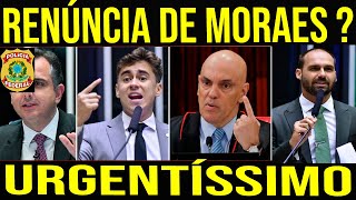 RENÚNCIA DE ALEXANDRE DE MORAES MINISTRO DO STF DATENA REVELA TUDO SOBRE OS PEDIDOS DE IMPECHMENT [upl. by Anilev126]