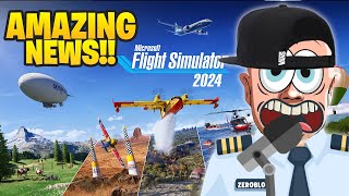 FLIGHT SIMULATOR 2024  ITS CONFIRMED THIS IS AMAZING NEW MUST WATCH THIS [upl. by Nerhtak]