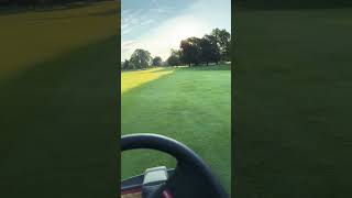 Friday fairways golfcoursevlog golfcoursemaintenance [upl. by Adnorahc37]