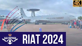 STATIC AIRCRAFT DISPLAY  RIAT 2024  RAF FAIRFORD UK [upl. by Yeliah446]