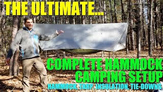 The ULTIMATE Complete Hammock Camping Setup [upl. by Koblick]