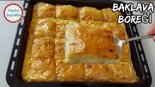 ❗ALTI ÇITIR❗ÜSTÜ ÇITIR💫 ORTASI LEZZET BOMBASI✅ BAKLAVA YUFKASINDAN BÖREK TARİFİ TARİFİ👌 [upl. by Tsyhtema15]