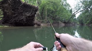 TROUT MAGNET Creek Fishing  HOW TO Setup Rig amp Fish  TIPS [upl. by Alekat590]