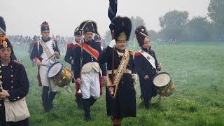 1813  2015 Völkerschlacht  NAPOLEON und ARMEE  17102015 Liebertwolkwitz Teil 5 [upl. by Ahsei]