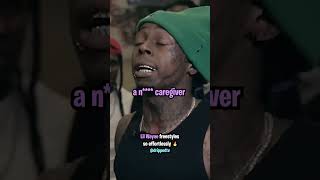 Lil Wayne Freestyles So Effortlessly 🔥 [upl. by Rysler]