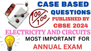 Case Based Questions Science Class 6 CCT based Questions Science Class6 Chapter ElectricityCircuit [upl. by Mortimer]