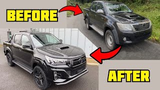 Incredible Transformation Of A Toyota Hilux Pickup [upl. by Annayk328]