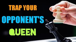 Trap Your Opponents Queeen Basic Opening Chess Trap  Lasker Trap shorts [upl. by Nosremaj]