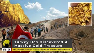 Gold Mountain Discovered In Turkey After The Euphrates River Dries Up [upl. by Assirialc]