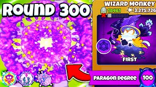 Can Wizard Paragon beat round 300 BTD 6 [upl. by Roxine]