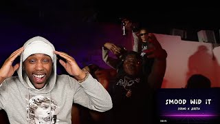 Skeng x Jigsta  Smood Wid It Reaction 🔥  HoodieQReacts [upl. by Penthea987]